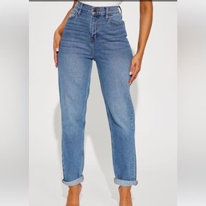 Fashion Nova I Got It From My Mama Jeans